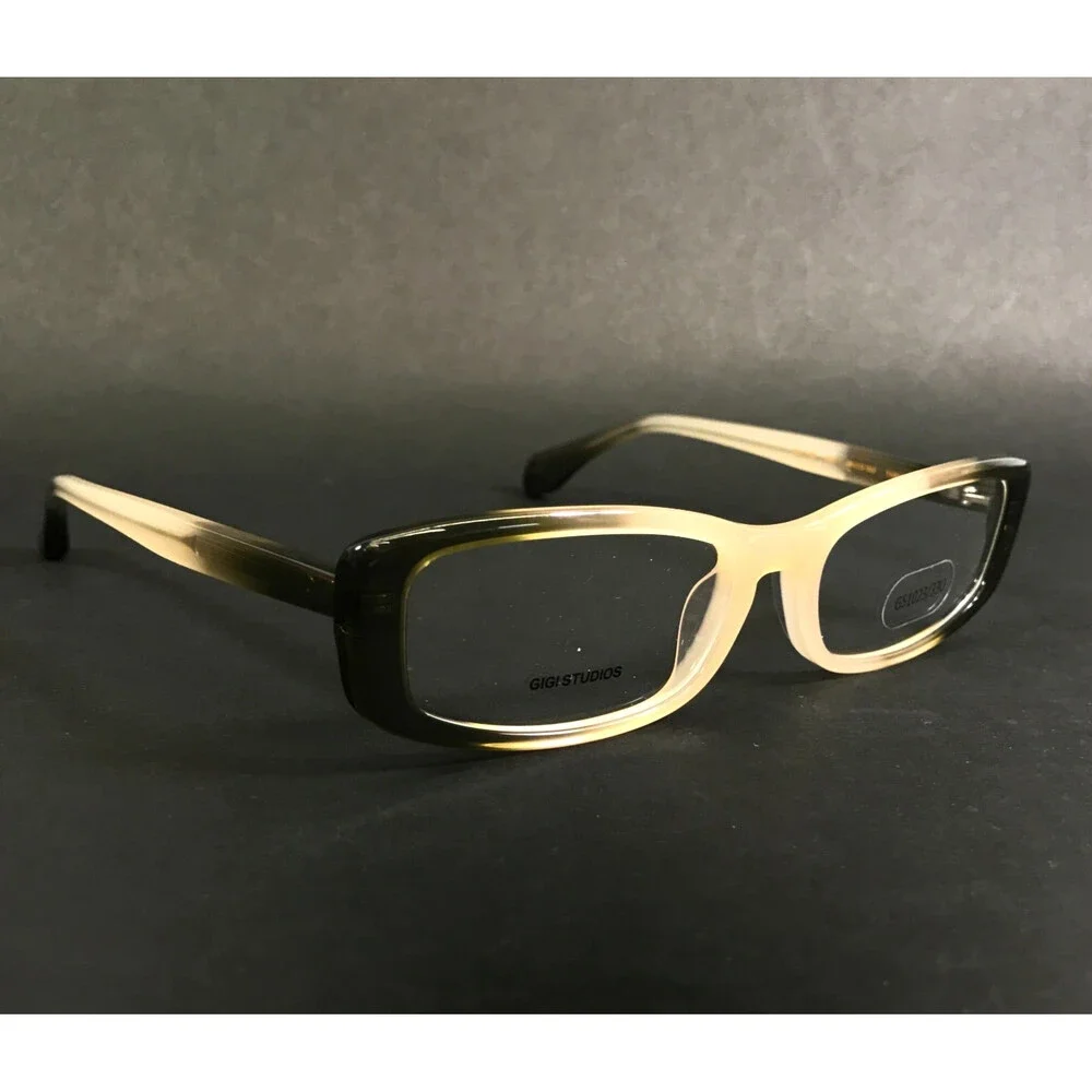 Gigi Studios Eyeglasses Frames GS1023/330 THRIVE 002 Green Nude Fade 55-17-140